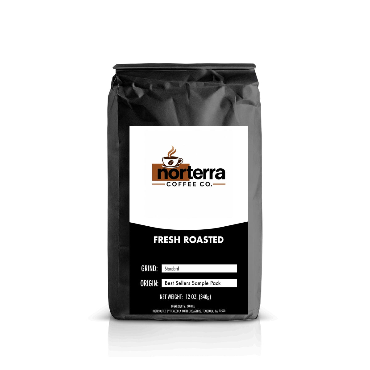 Best Sellers Sample Pack: 6Bean, Cowboy, Breakfast, Peru, Mexico, Bali